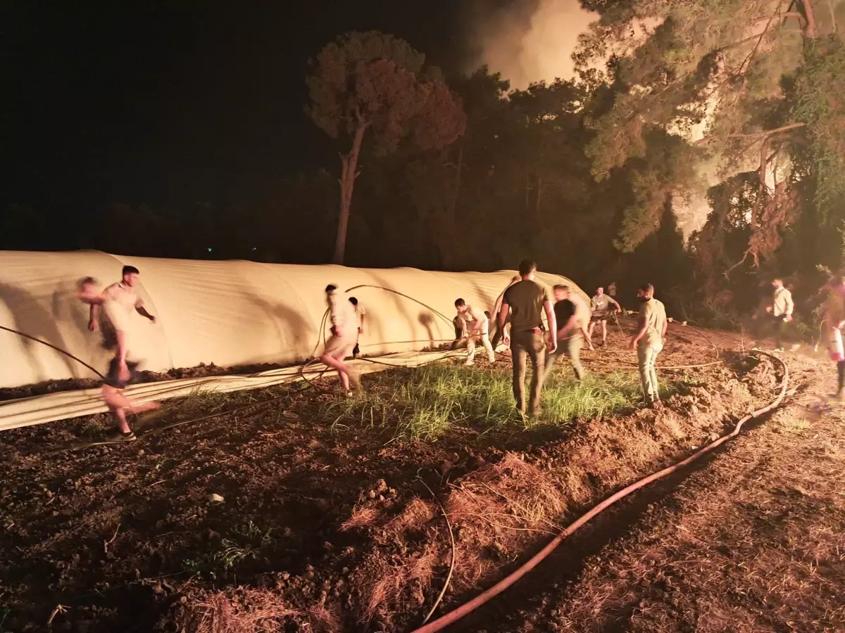 aksuda orman yangini iki otel bosaltildi MGxnPLTt