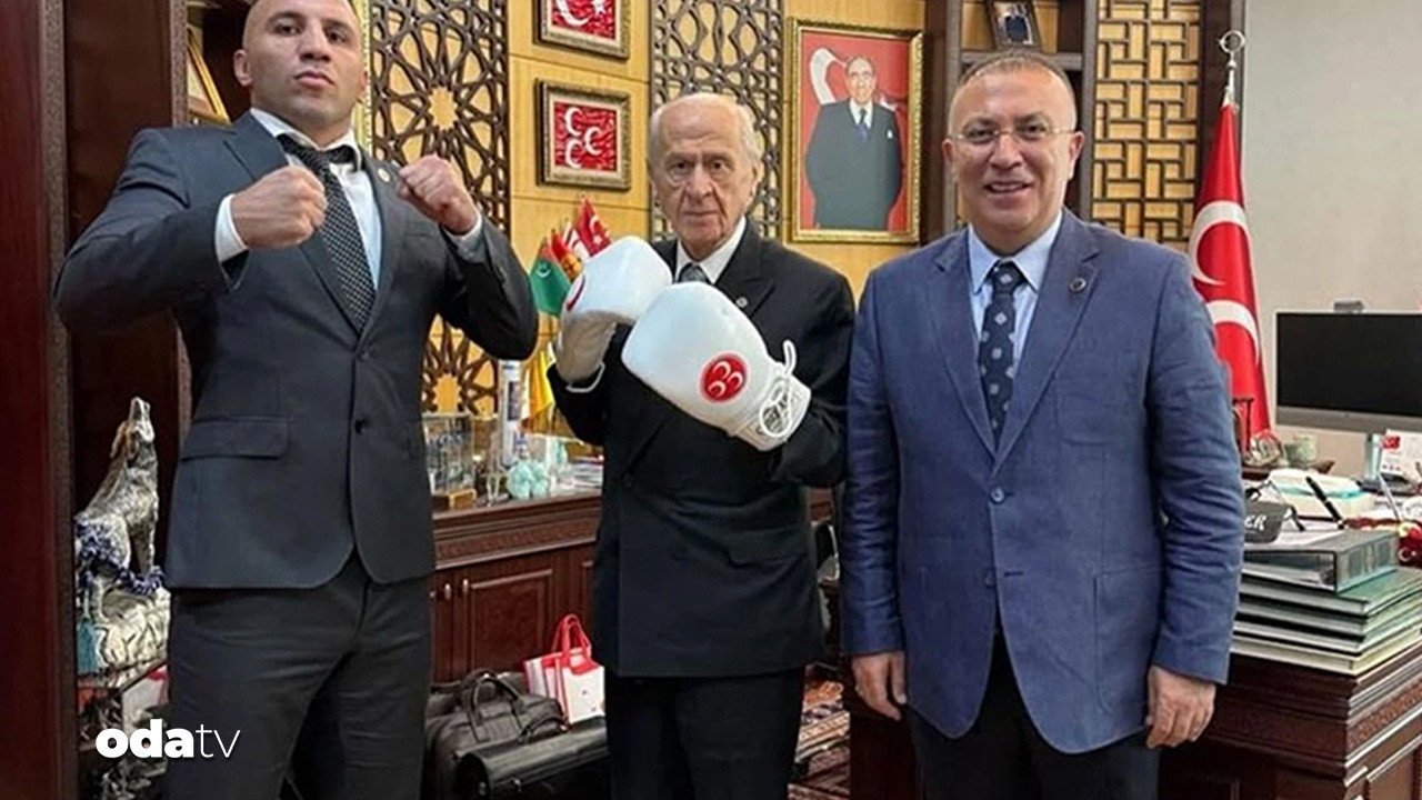 boks sampiyonundan mhp ziyareti bahceli eldivenleri takti q7RyndLe