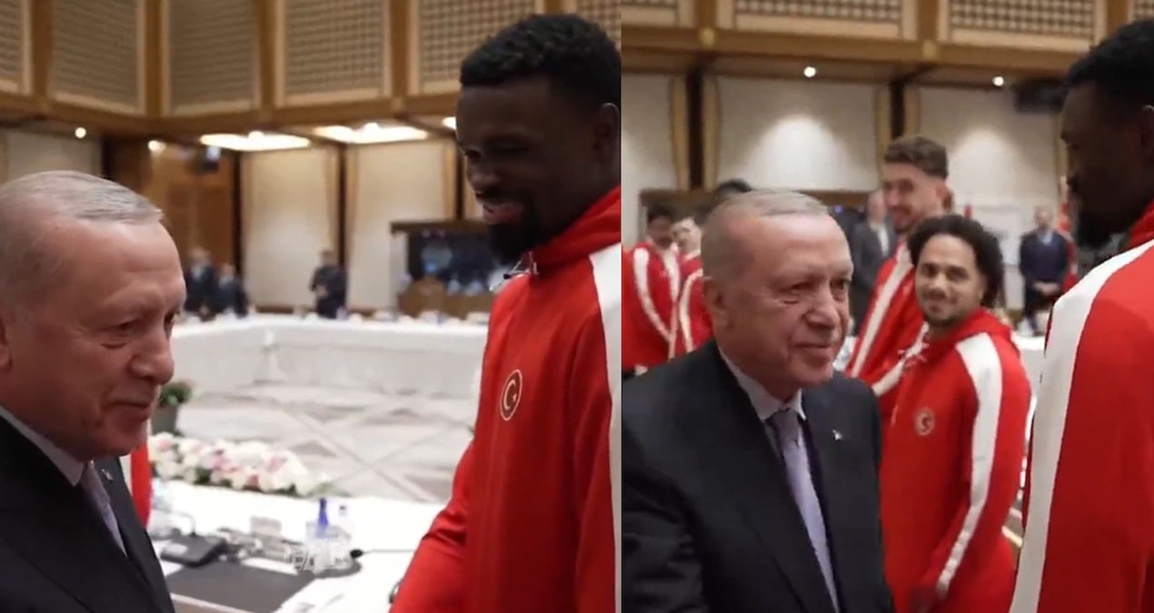 erdogan ile milli basketbolcu adem bona arasinda ilginc diyalog turkceyi de kapti ZR9CbAVS