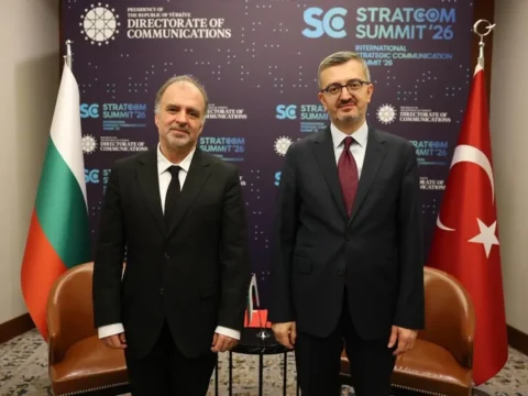 Duran ve Bulgar Bakan Görüştü