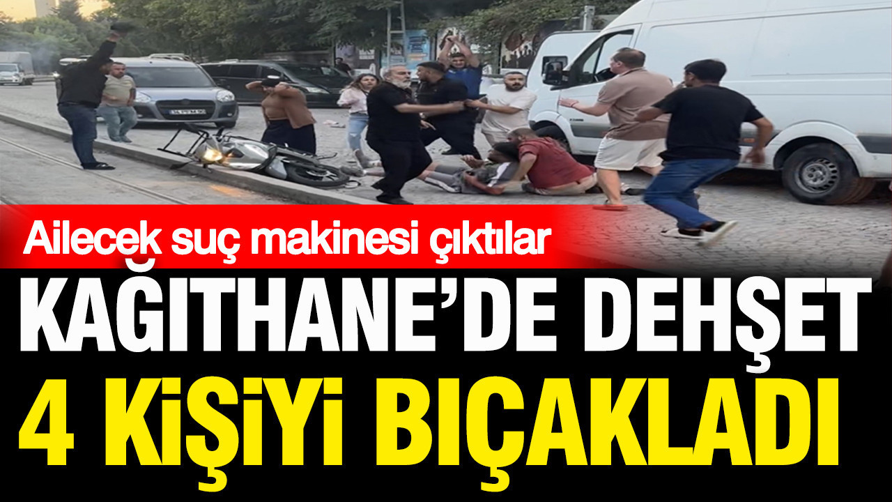 Kagithanede dehset yol verme kavgasinda 4 kisiyi bicakladi TWLQX7gK