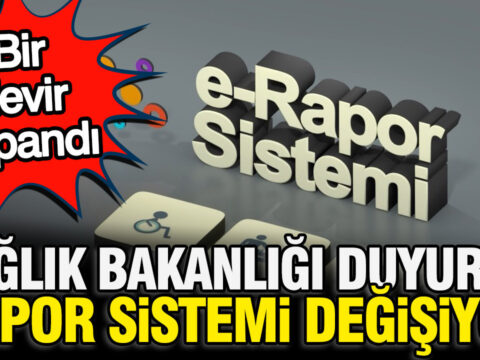 Saglik bakanligindan istirahat raporu duzenlemesi sistem degisti WLInyJ8d