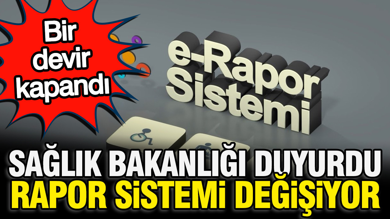 Saglik bakanligindan istirahat raporu duzenlemesi sistem degisti WLInyJ8d